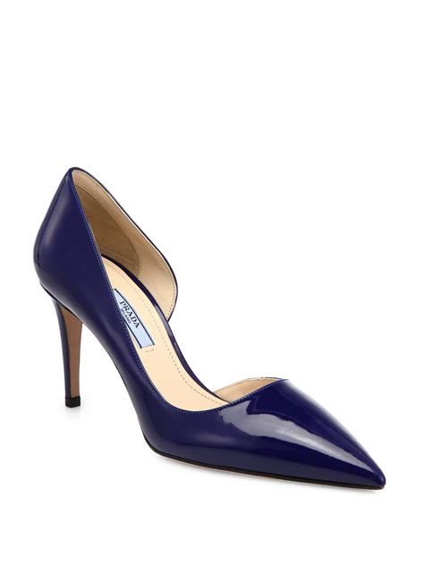 kid leather prada pump|prada high heel pumps.